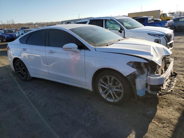 3FA6P0CD4LR203147 - 2020 FORD FUSION SEL WHITE photo 4