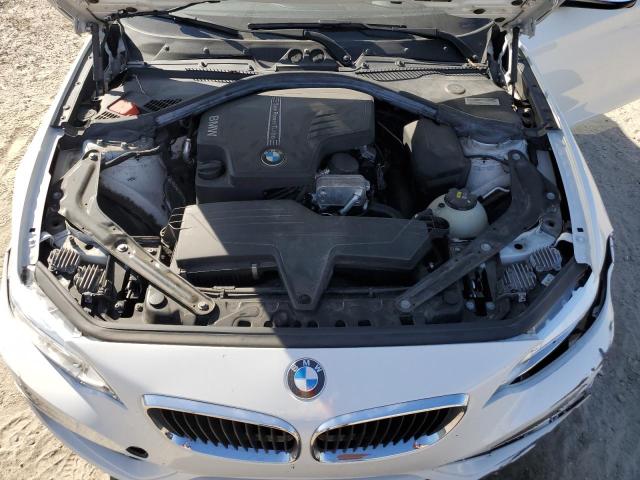 WBA1K5C58FV242773 - 2015 BMW 228 I WHITE photo 11