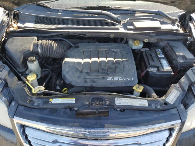 2C4RC1CG2CR133544 - 2012 CHRYSLER TOWN & COU TOURING L CHARCOAL photo 12