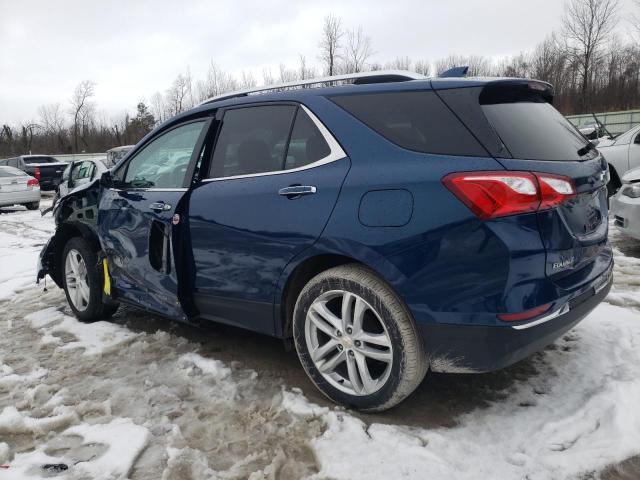 2GNAXXEV0L6111681 - 2020 CHEVROLET EQUINOX PREMIER BLUE photo 2