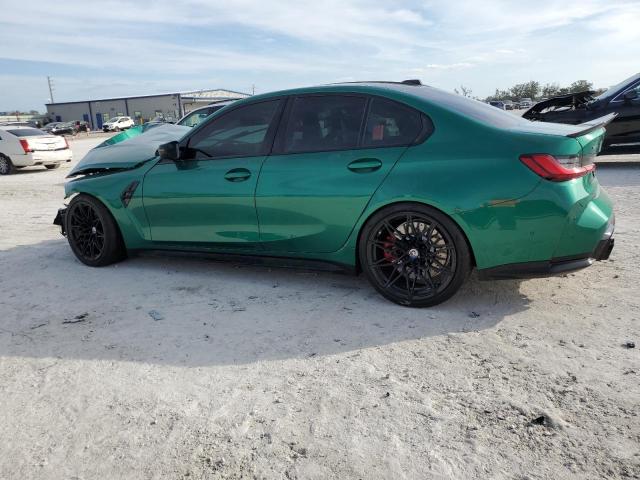 WBS43AY05RFR64891 - 2024 BMW M3 COMPETITION GREEN photo 2