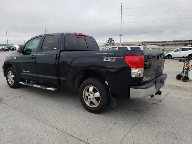 5TFRT54138X016825 - 2008 TOYOTA TUNDRA DOUBLE CAB BLACK photo 2