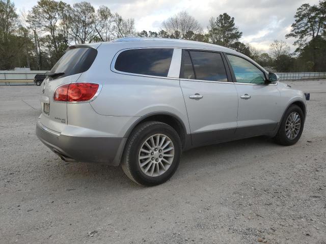 5GALRBED8AJ117767 - 2010 BUICK ENCLAVE CXL SILVER photo 3