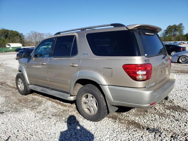 5TDZT34A94S218959 - 2004 TOYOTA SEQUOIA SR5 GOLD photo 2