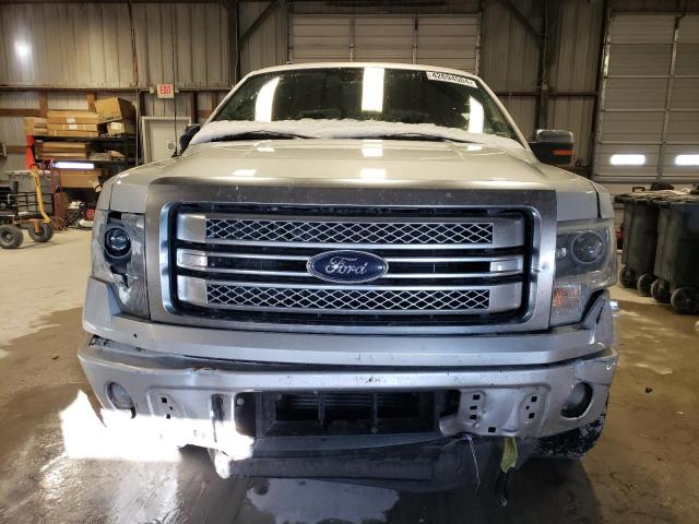 1FTFW1ET2EFC08225 - 2014 FORD F150 SUPERCREW SILVER photo 5