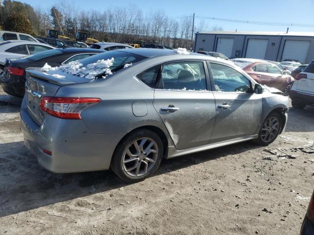 3N1AB7AP4EY255009 - 2014 NISSAN SENTRA S SILVER photo 3