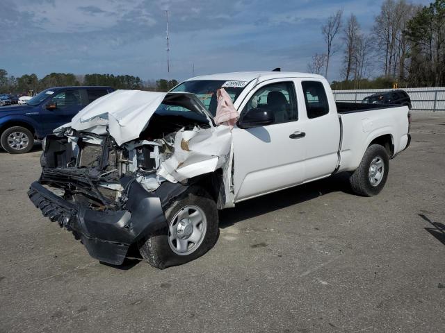 5TFRX5GN8JX116119 - 2018 TOYOTA TACOMA ACCESS CAB WHITE photo 1