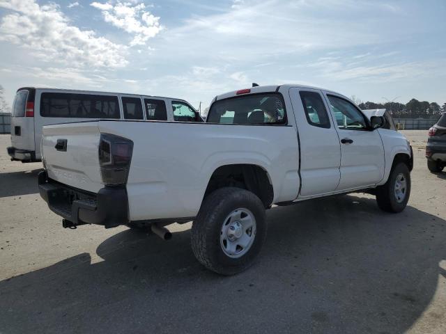 5TFRX5GN8JX116119 - 2018 TOYOTA TACOMA ACCESS CAB WHITE photo 3