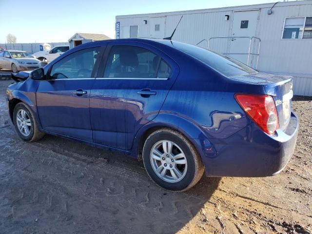 1G1JC5SB7E4213429 - 2014 CHEVROLET SONIC LT BLUE photo 2