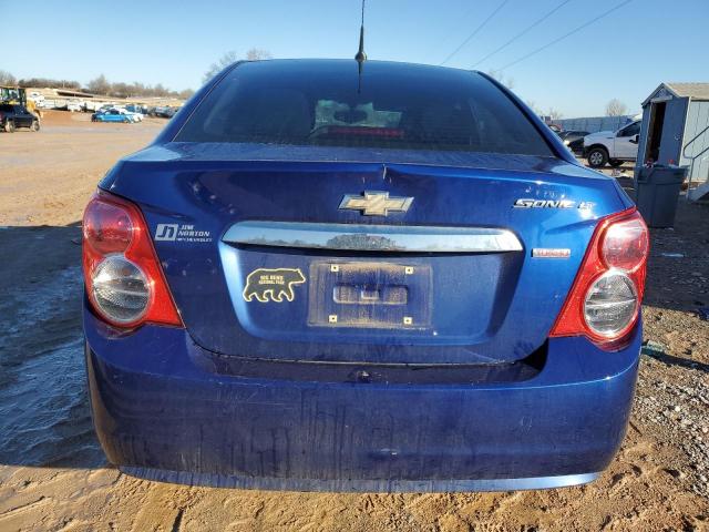 1G1JC5SB7E4213429 - 2014 CHEVROLET SONIC LT BLUE photo 6