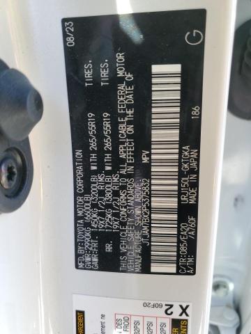 JTJAM7BX2P5375832 - 2023 LEXUS GX 460 WHITE photo 14