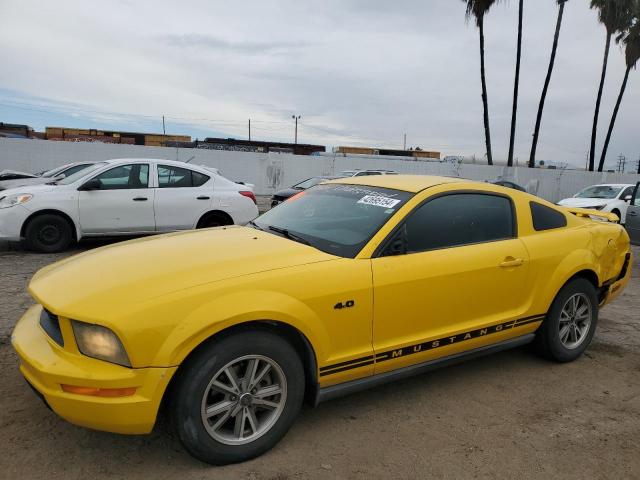 1ZVFT80N555113980 - 2005 FORD MUSTANG YELLOW photo 1