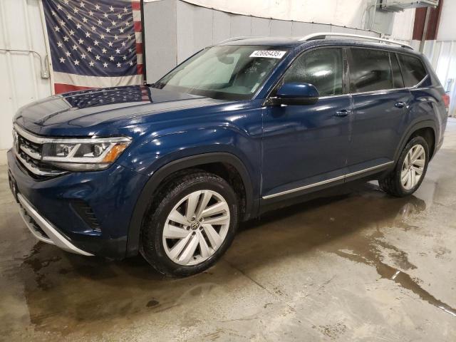 1V2BR2CA6MC520253 - 2021 VOLKSWAGEN ATLAS SEL Mavi foto 1