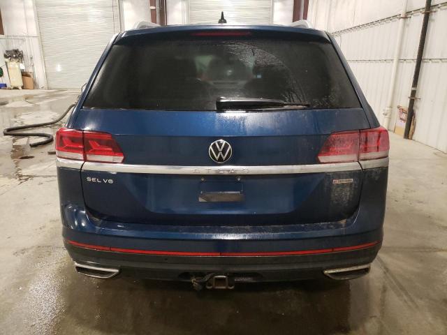 1V2BR2CA6MC520253 - 2021 VOLKSWAGEN ATLAS SEL Mavi foto 6