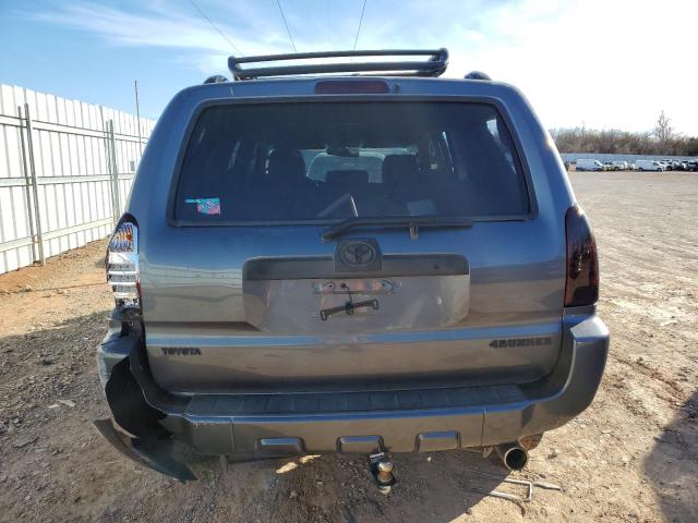 JTEZU14R360082241 - 2006 TOYOTA 4RUNNER SR5 GRAY photo 6