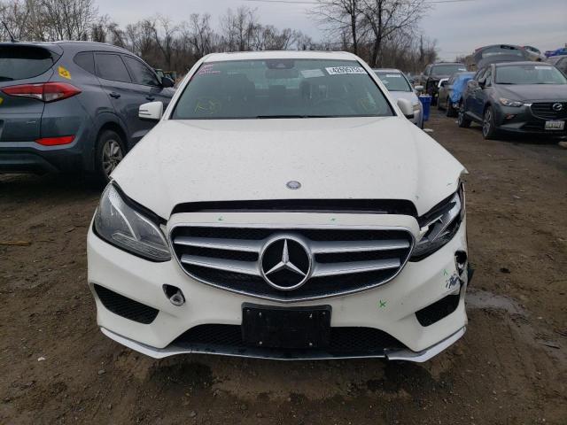 WDDHF8JB7EA972668 - 2014 MERCEDES-BENZ E 350 4MATIC WHITE photo 5