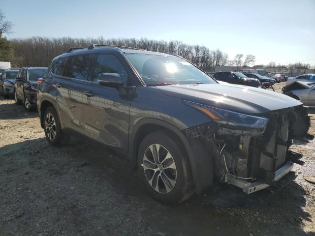 5TDHZRBH3MS536525 - 2021 TOYOTA HIGHLANDER XLE Boz foto 4