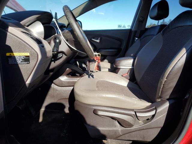 KM8JU3AC7DU616744 - 2013 HYUNDAI TUCSON GLS 红色 照片 7