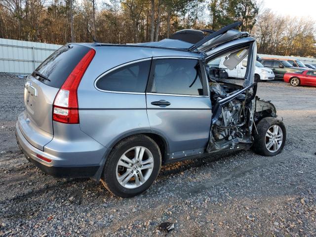 5J6RE3H50BL045042 - 2011 HONDA CR-V EX BLUE photo 3