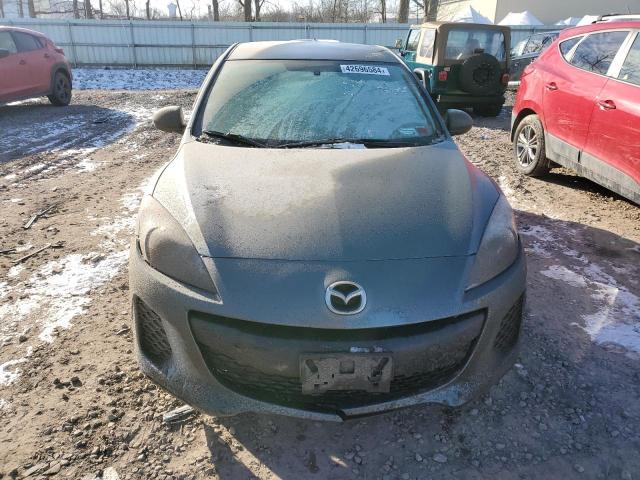 JM1BL1TFXD1713168 - 2013 MAZDA 3 I SILVER photo 5