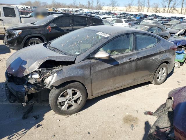 5NPDH4AE6FH550858 - 2015 HYUNDAI ELANTRA SE CHARCOAL photo 1