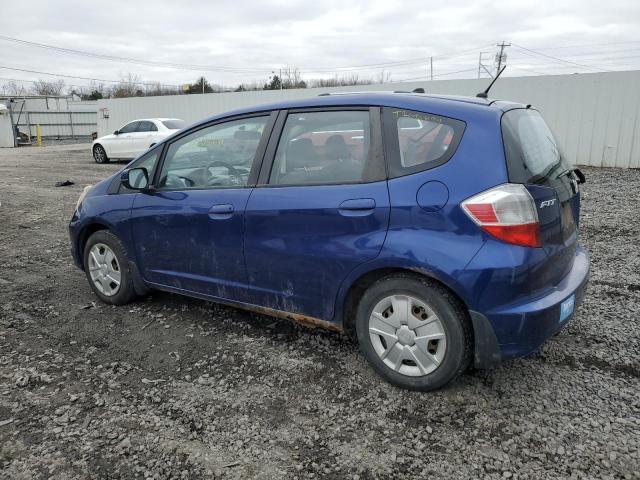 JHMGE8G3XDC081221 - 2013 HONDA FIT BLUE photo 2