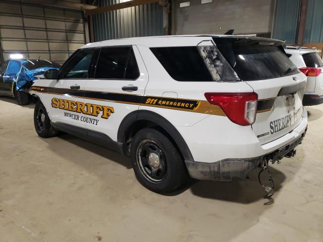 1FM5K8AB6PGA83977 - 2023 FORD EXPLORER POLICE INTERCEPTOR WHITE photo 2