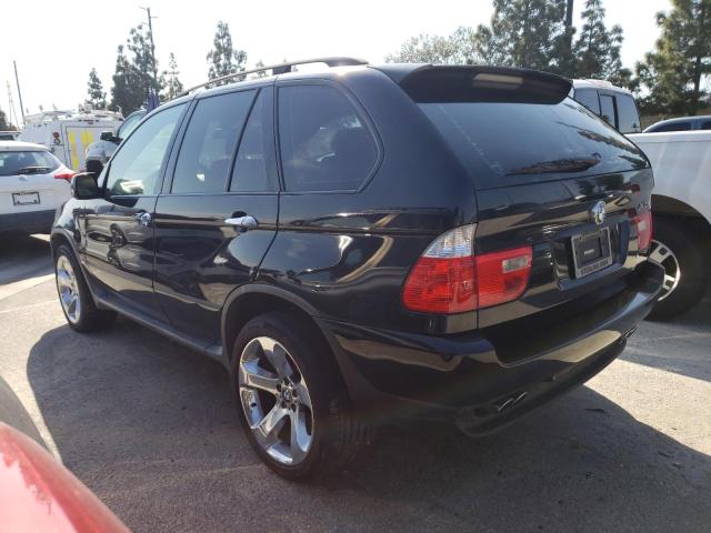 5UXFB53525LV14493 - 2005 BMW X5 4.4I BLACK photo 2