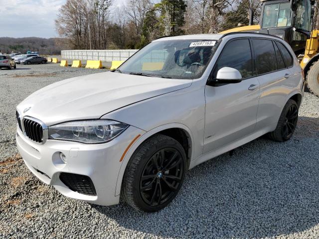 5UXKR0C34H0V79055 - 2017 BMW X5 XDRIVE35I SILVER photo 1