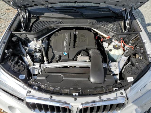 5UXKR0C34H0V79055 - 2017 BMW X5 XDRIVE35I SILVER photo 12