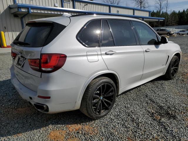 5UXKR0C34H0V79055 - 2017 BMW X5 XDRIVE35I SILVER photo 3