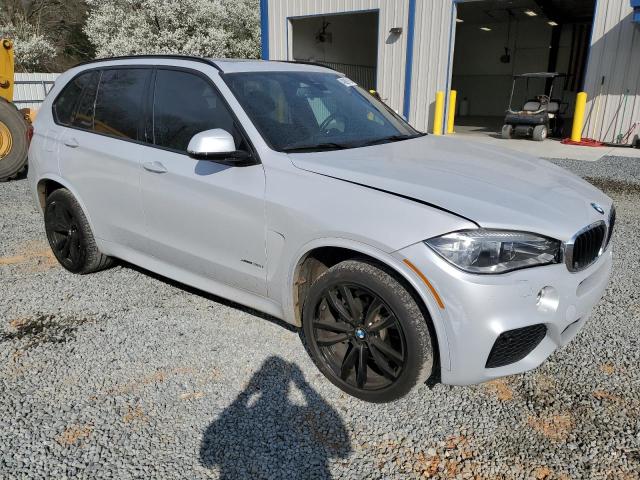 5UXKR0C34H0V79055 - 2017 BMW X5 XDRIVE35I SILVER photo 4