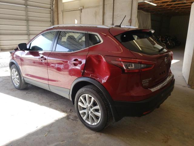 JN1BJ1BV6MW320076 - 2021 NISSAN ROGUE SPOR SV MAROON photo 2