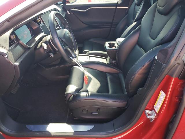 5YJSA1E27JF247993 - 2018 TESLA MODEL S 红色 照片 7