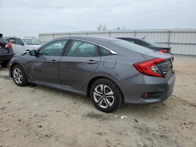 19XFC2F55GE066867 - 2016 HONDA CIVIC LX GRAY photo 2