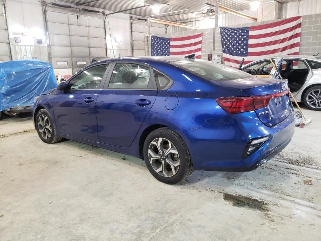 3KPF24AD3ME377660 - 2021 KIA FORTE FE BLUE photo 2