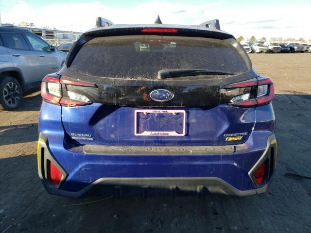 4S4GUHF66R3711318 - 2024 SUBARU CROSSTREK SPORT BLUE photo 6