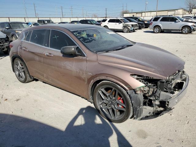 SJKCH5CP2HA023844 - 2017 INFINITI QX30 BASE بني صورة 4