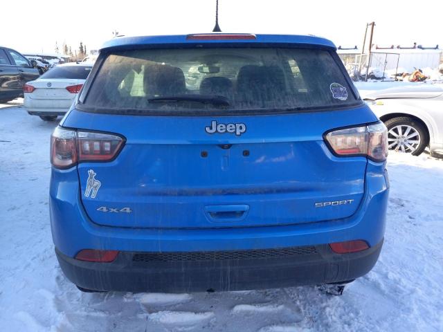 3C4NJDAB4KT682848 - 2019 JEEP COMPASS SPORT BLUE photo 6