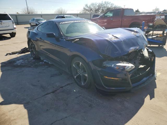 1FA6P8TH2L5150338 - 2020 FORD MUSTANG BLUE photo 1
