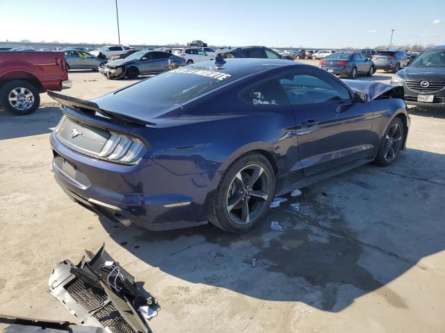 1FA6P8TH2L5150338 - 2020 FORD MUSTANG BLUE photo 4