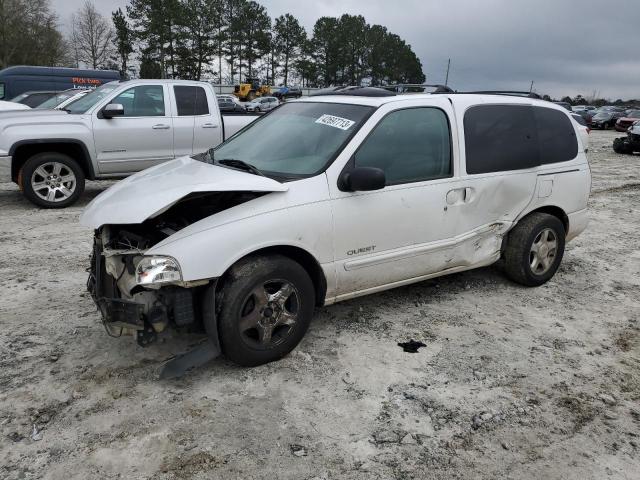 4N2XN11T9XD815179 - 1999 NISSAN QUEST SE WHITE photo 1