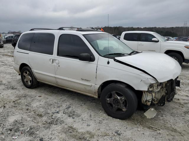 4N2XN11T9XD815179 - 1999 NISSAN QUEST SE WHITE photo 4