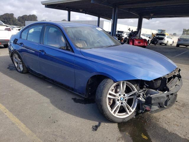 WBA8B3G59GNT92521 - 2016 BMW 340 I BLUE photo 4