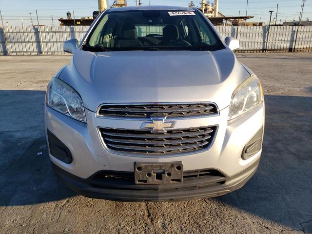 3GNCJNSB9GL153471 - 2016 CHEVROLET TRAX LS SILVER photo 5