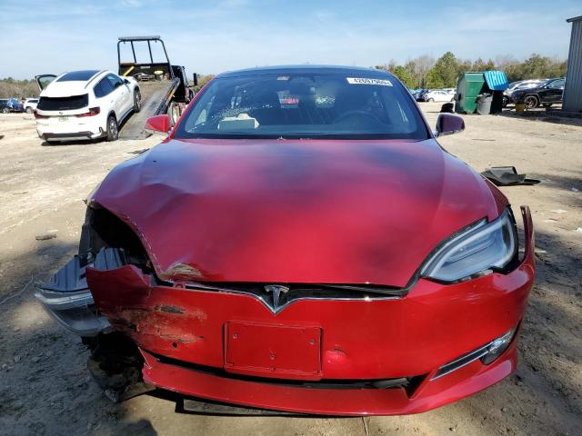 5YJSA1E44JF276790 - 2018 TESLA MODEL S RED photo 5