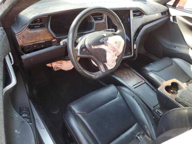 5YJSA1E44JF276790 - 2018 TESLA MODEL S RED photo 8