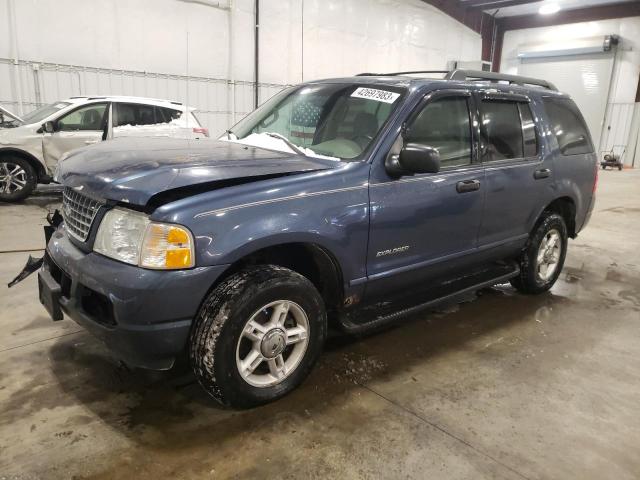 1FMZU73K85ZA16477 - 2005 FORD EXPLORER XLT BLUE photo 1