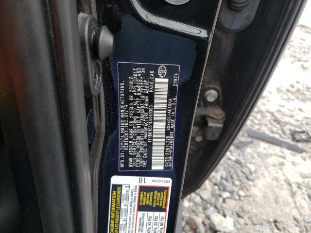 4T1BK1EB1EU093383 - 2014 TOYOTA AVALON BASE 黑色 照片 12