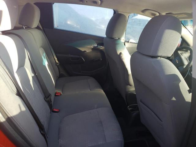 1G1JA6SH9C4110932 - 2012 CHEVROLET SONIC LS 橙色 照片 10